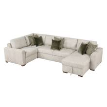 8548*5VC2ACRACA 4-Piece Sectional with Reversible Chaise and Hidden Storage