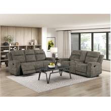 9635BR*2 2PC SETS SOFA, LOVESEAT