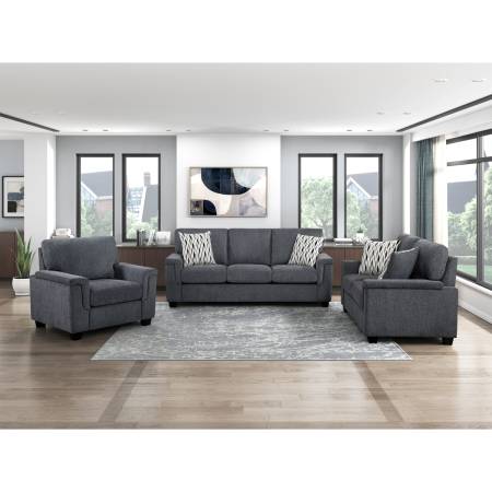 9746DG*3 3pc Set: Sofa, Love, Chair