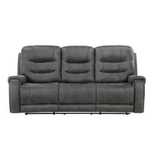 9634DGY-3 Double Reclining Sofa