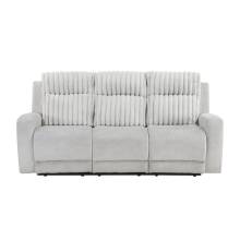 9728LGY-3 Double Reclining Sofa