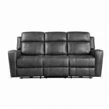 9515DGY-3PW Power Double Reclining Sofa