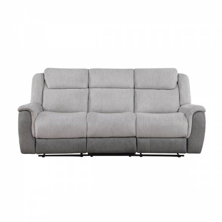 9703GY-3 Double Reclining Sofa