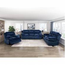 9577BU*3 3PC SETS Double Reclining Sofa + Love Seat + Chair