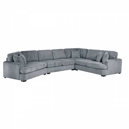 9623GY*4LU2R 4-Piece Sectional with Left Cuddler