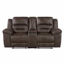 8538DB-2 Double Reclining Love Seat with Center Console