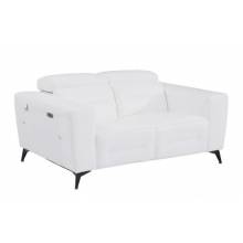 990-WHITE-L White- Power Reclining Loveseat