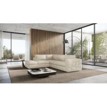 998-BEIGE-LAF-SECT Sectional-LAF-CHAISE-CREAM