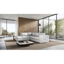 998-WHITE-LAF-SECT White LAF Sectional Sofa