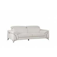 727-WHITE-S White Sofa