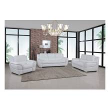 4572-WHITE-S-L-CH White Sofa Set
