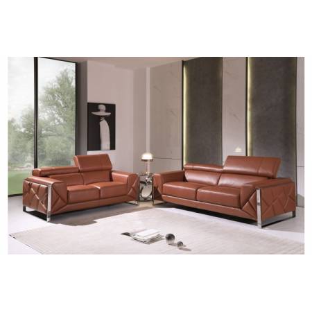 903-CAMEL-2PC Camel Sofa Love