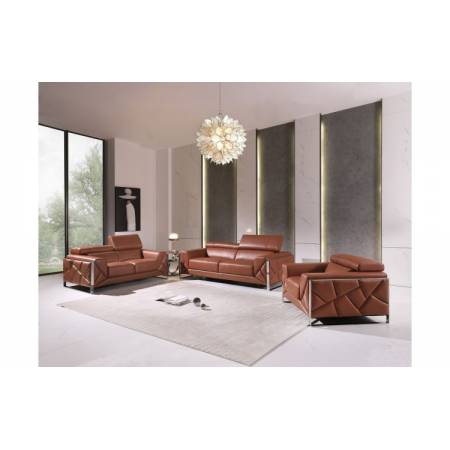 903-CAMEL-3PC Camel Sofa Set