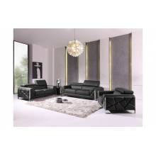 903-DARK_GRAY-3PC Dark Gray Sofa Set