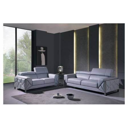 903-LIGHT_BLUE-2PC Light Blue Sofa Love