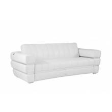 904-WHITE-S White Italian Leather Sofa 