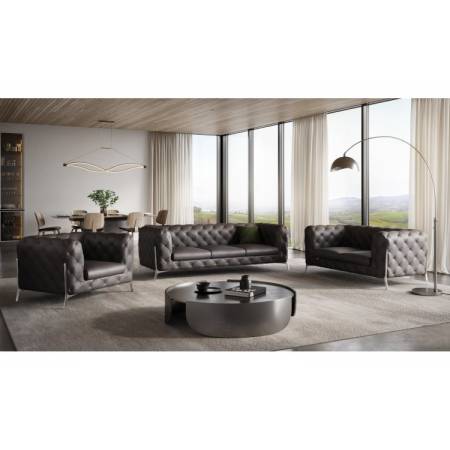 970-BROWN-S-L-CH 3PC SETS SOFA + LOVESEAT + CHAIR