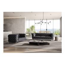 970-DK_GRAY-S-L 2PC SETS SOFA + LOVESEAT
