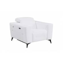 989-WHITE-CH Reclining Chair