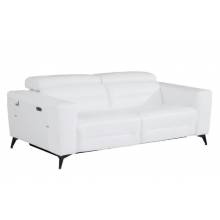 989-WHITE-S Power Reclining Sofa