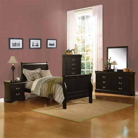 19508F-5PC 5PC SETS Louis Philippe III Full Bed