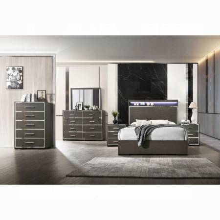 27647EK-4PC 4PC SETS Escher EK Bed