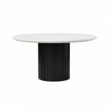 DN02141 Jaramillo Round Dining Table W/Engineering Marble Top