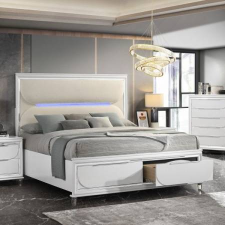 BD02315CK Tarian CK Bed W/Led & Storage