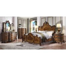 BD01354Q-4PC 4PC SETS Picardy Queen Bed
