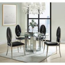 DN00715-5PC1 5PC SETS Noralie Dining Table + 4 Side Chairs (DN00929)