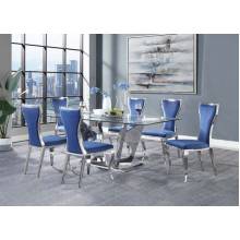 DN01191-7PC 7PC SETS Azriel Dining Table + 6 Side Chairs