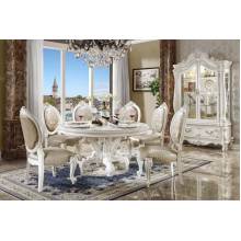 DN01388-7PC 7PC SETS Versailles Dining Table + 6 Side Chairs