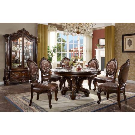 DN01391-7PC 7PC SETS Versailles Dining Table + 6 Side Chairs