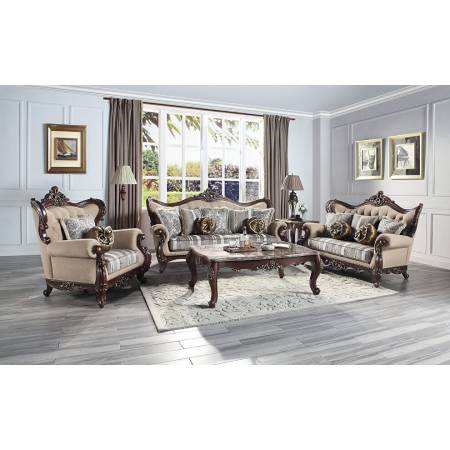 LV01122-3PC 3PC SETS Ragnar Sofa + Loveseat + Chair