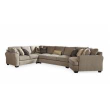 39122S9 Pantomine 4-Piece Sectional with Cuddler
