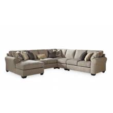 39122S1 Pantomine 5-Piece Sectional with Chaise