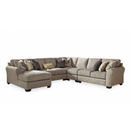 39122S1 Pantomine 5-Piece Sectional with Chaise