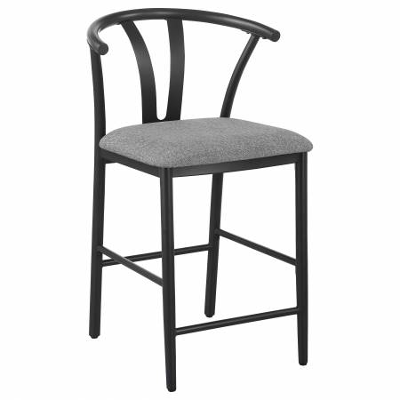 105549 Dolman Counter Height Dining Side Chair Grey