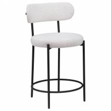 108188 Viola Boucle Upholstered Counter Chair Cream
