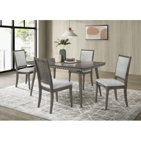 108621-S5 Onslow 5-piece 59-inch Rectangular Dining Set Dark Brown
