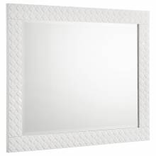 ホワイト mmm様 224943M Ives 6-drawer Dresser and Mirror White High Gloss