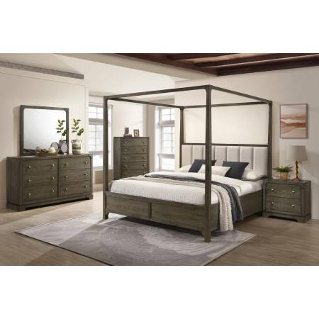 224931KW-S5 Gran Park 5-piece California King Bedroom Set Dark Cocoa