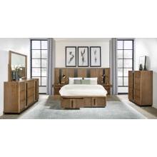 224900KE-S6P Terrace 6-piece Eastern King Panel Bedroom Set Ash Brown