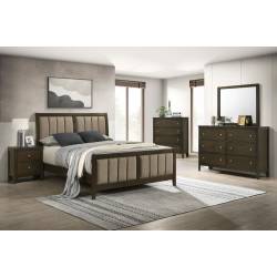 224421F-S4 Wilkes 4-piece Full Bedroom Set Dark Cocoa