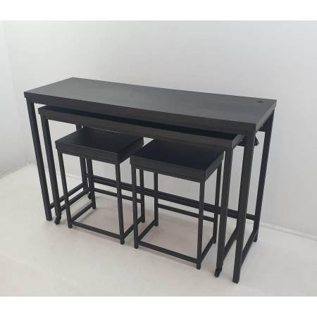 182724 4 PC COUNTER HT DINING SET