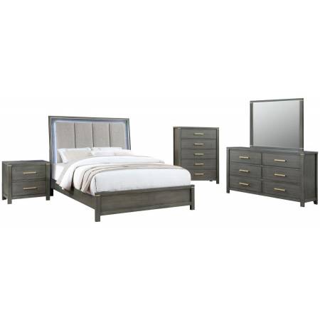 224741Q-S5 5PC SETS QUEEN BED