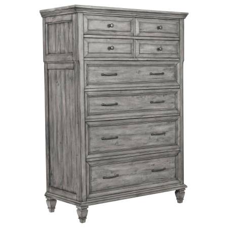 224035 Avenue 8-Drawer Rectangular Chest Grey