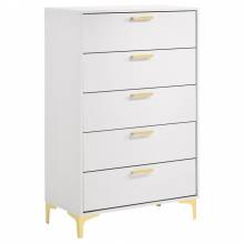 224405 Kendall 5-Drawer Chest White