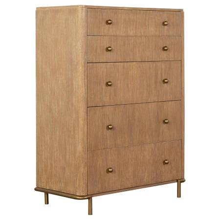 224305 Arini 5-Drawer Chest Sand Wash