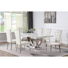 111101-S5W DINING TABLE 5 PC SET